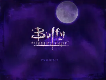 Buffy The Vampire Slayer (USA) screen shot title